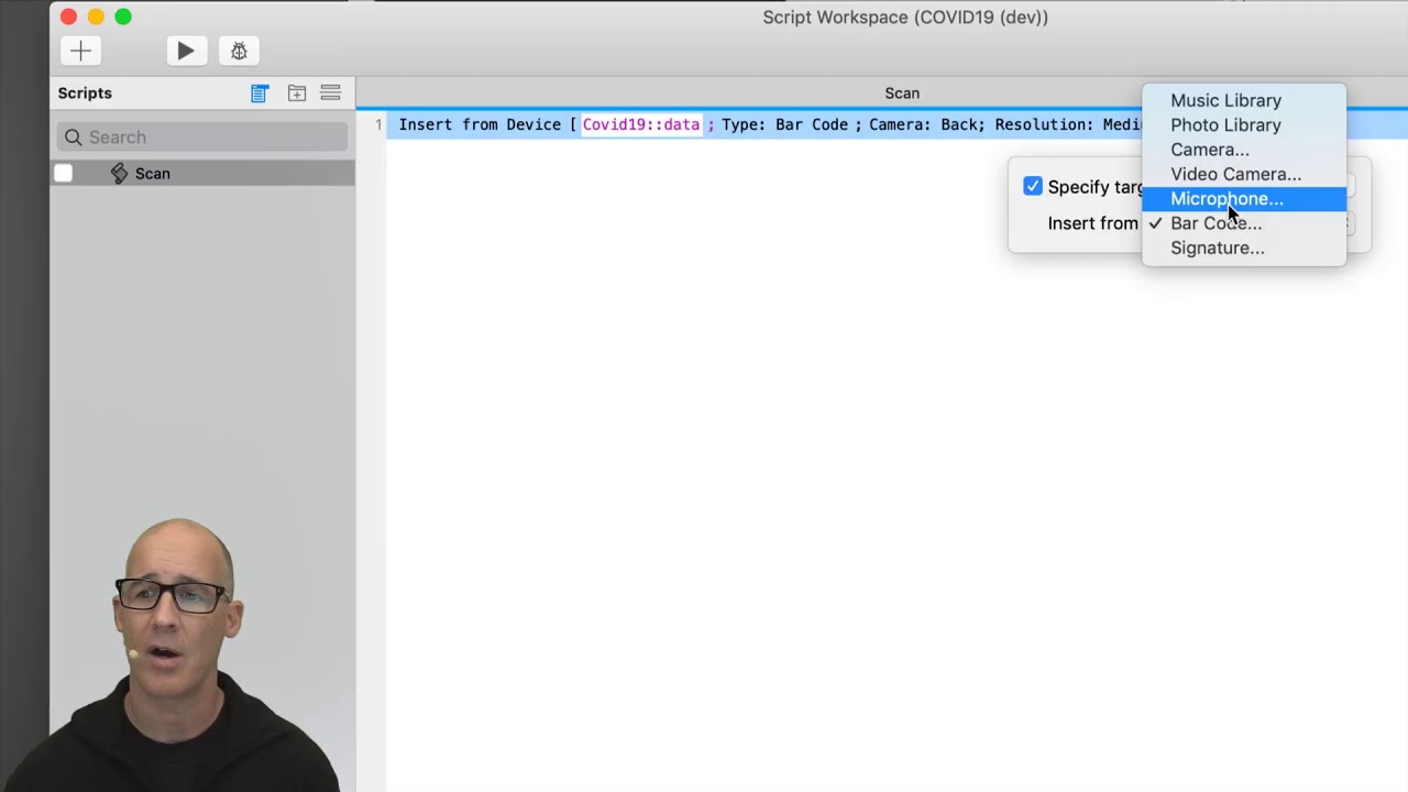 Learning FileMaker: Episode #1 - Capturing barcodes