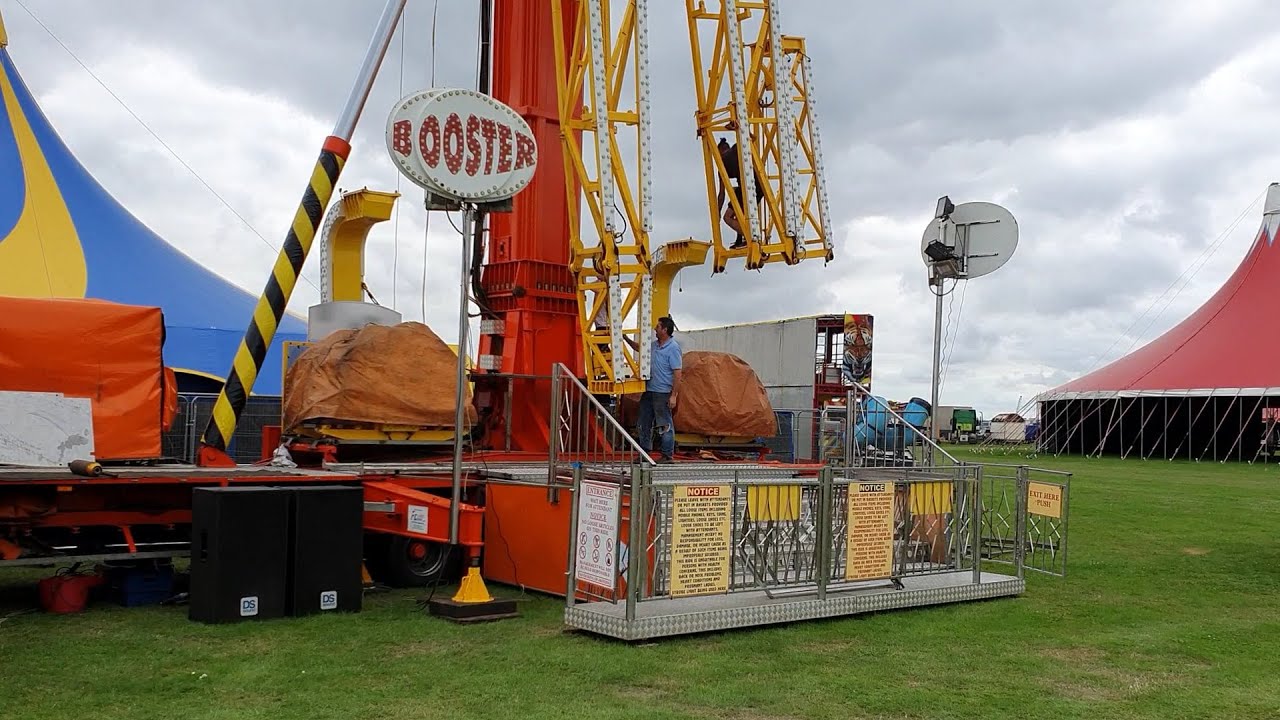Chipperfield Brothers Attractions - Funfair Build Up Poole Harbour Festival - July 2024 #funfair