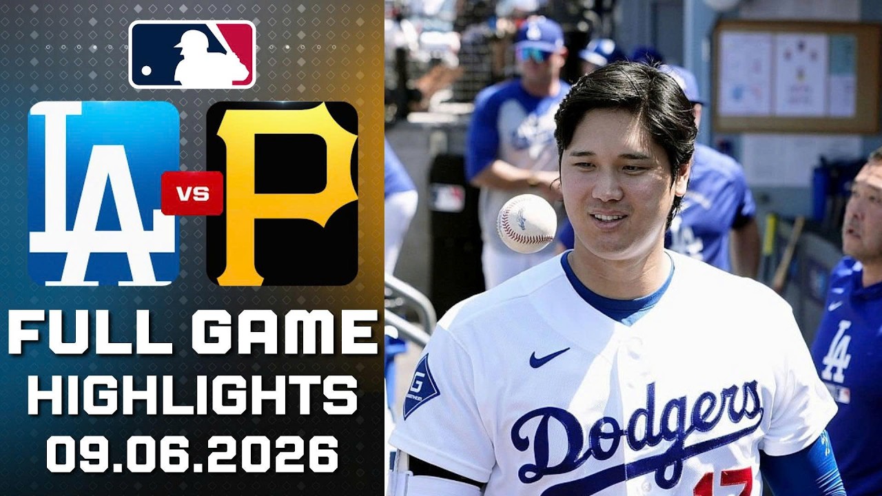 🔴LIVE🔴Los Angeles Dodgers Vs Pirates Full Game Highlights June 09, 2026 Envivo MLB THE SHOW 26