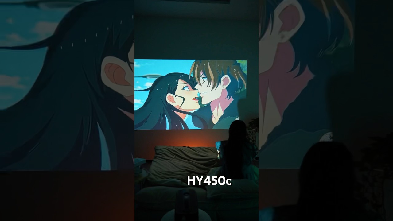 No TV?  &mdash; the Magcubic projector turns any wall into magic#magcubic #projector #hy450c #cinema #tech