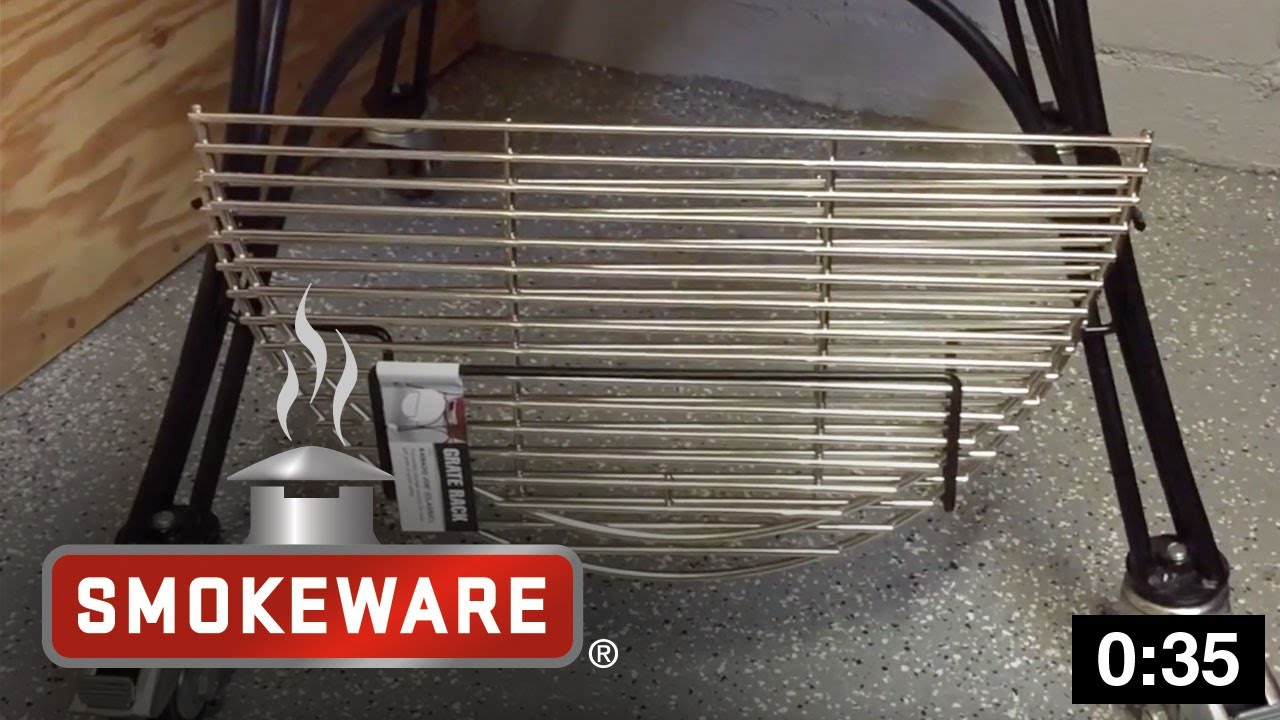 How To Install a Grate Rack on a Kamado Joe