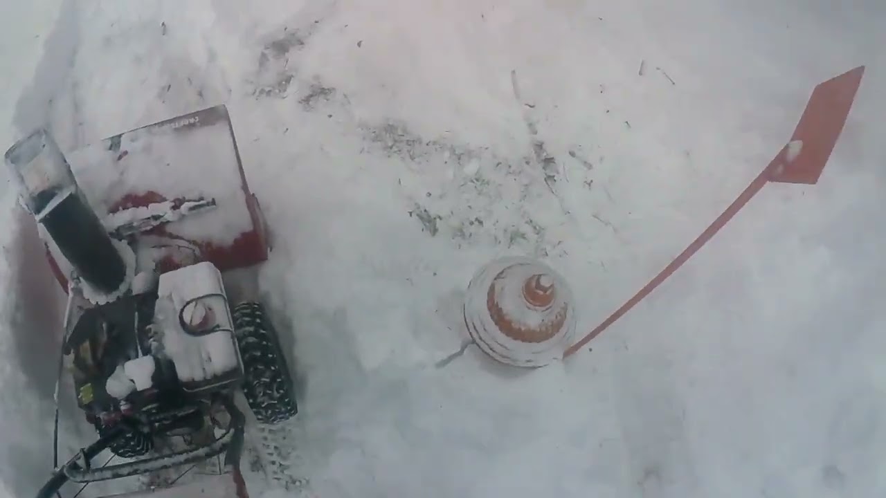 Watch me snow blow ￼