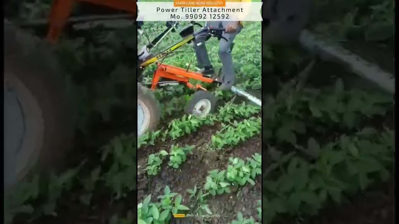 Weeder All in one Attachment #shorts #weeder #weederattachments #reaper #intercultivation