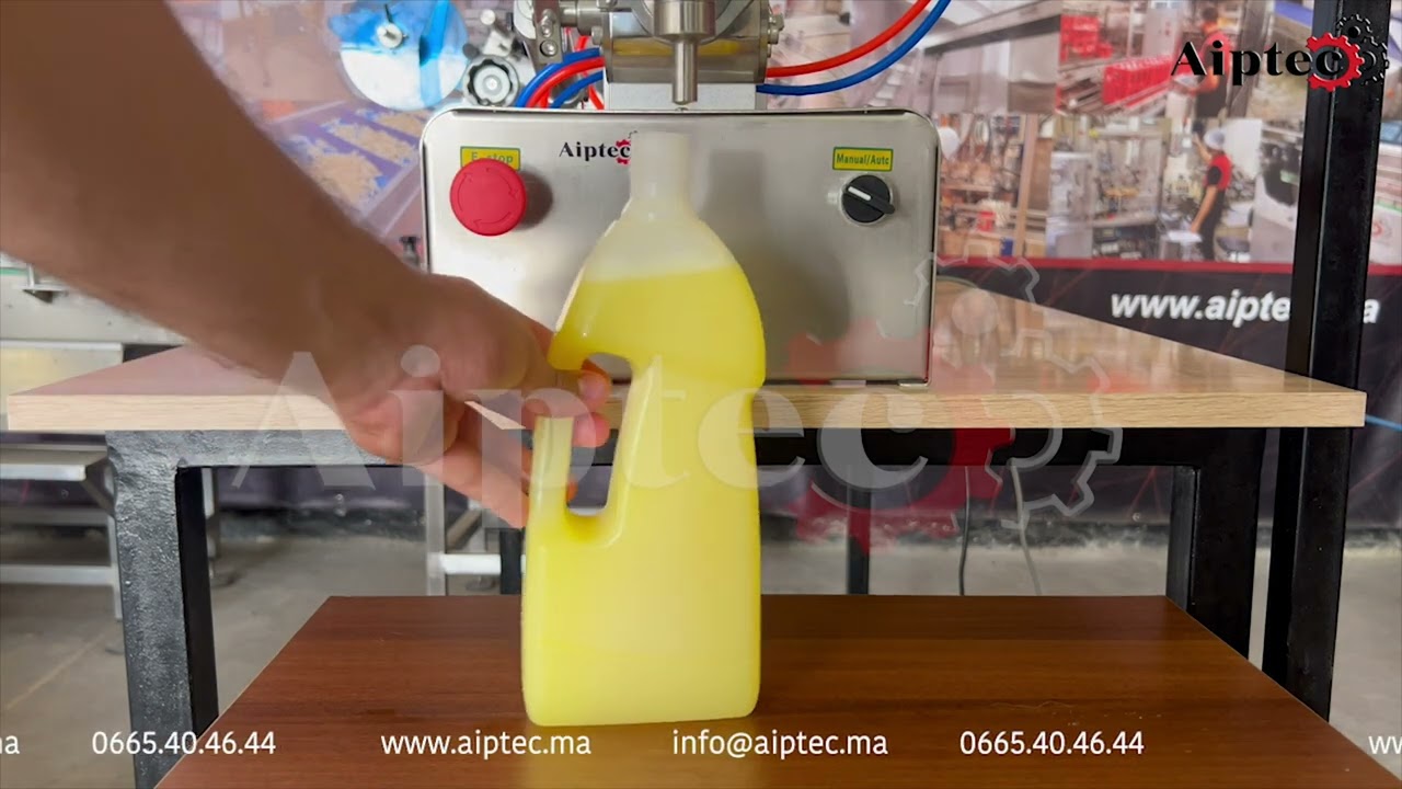 Remplisseuse semi-automatique produit liquide ou visqueux