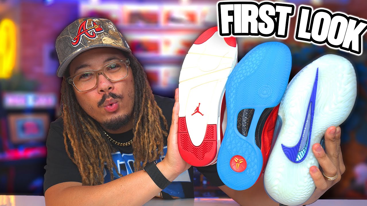 NIKE BASKETBALL is BACK ! First LOOK Jordan 4 Valentine's , Nike GT CUT 4 , and Kobe 8 YOTH