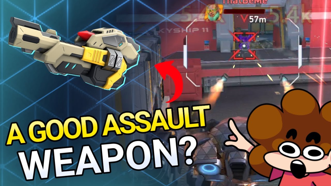 Viper gun 8 - An Actually good assault weapon? - Redd | Mech Arena weapon review