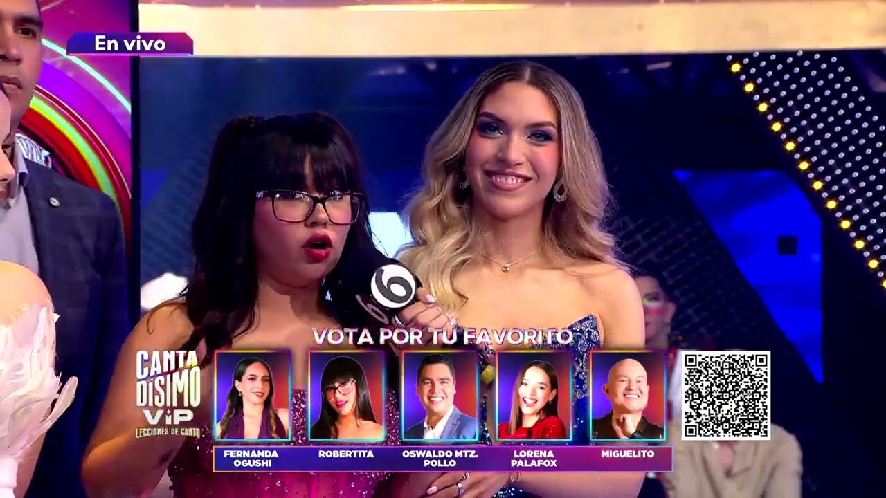 Robertita sorprende hablando in english | Cantadísimo VIP