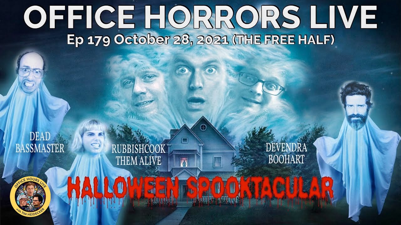 Halloween Spooktacular w/ Devendra Boohart, Dead Bassmaster  (Ep 179 10/28/2021)