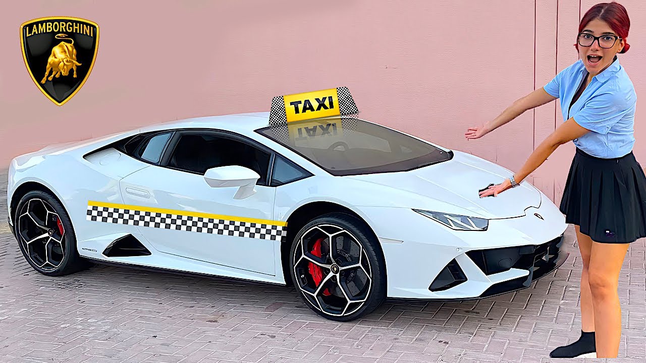 اشتغلت ك شوفيرة لامبورجيني ل يوم كامل 😱🚗