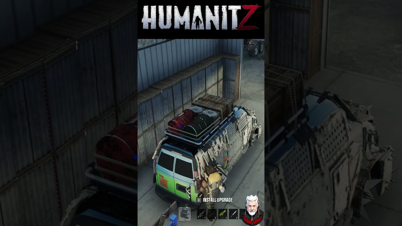 HumanitZ.. Making A Mystery Monster Machine . #humanitz #mysterymachine #upgrades #monster