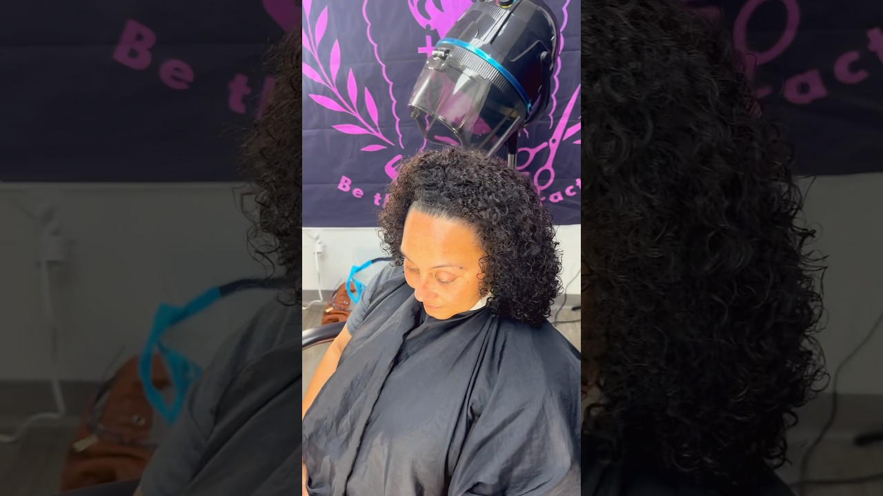 Flip over methods sew in, Flawlessly done 😍💜 