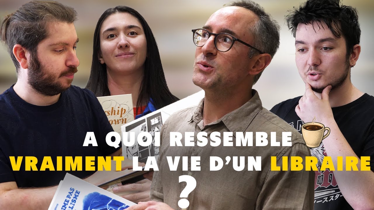 24h dans les coulisses d'une librairie !