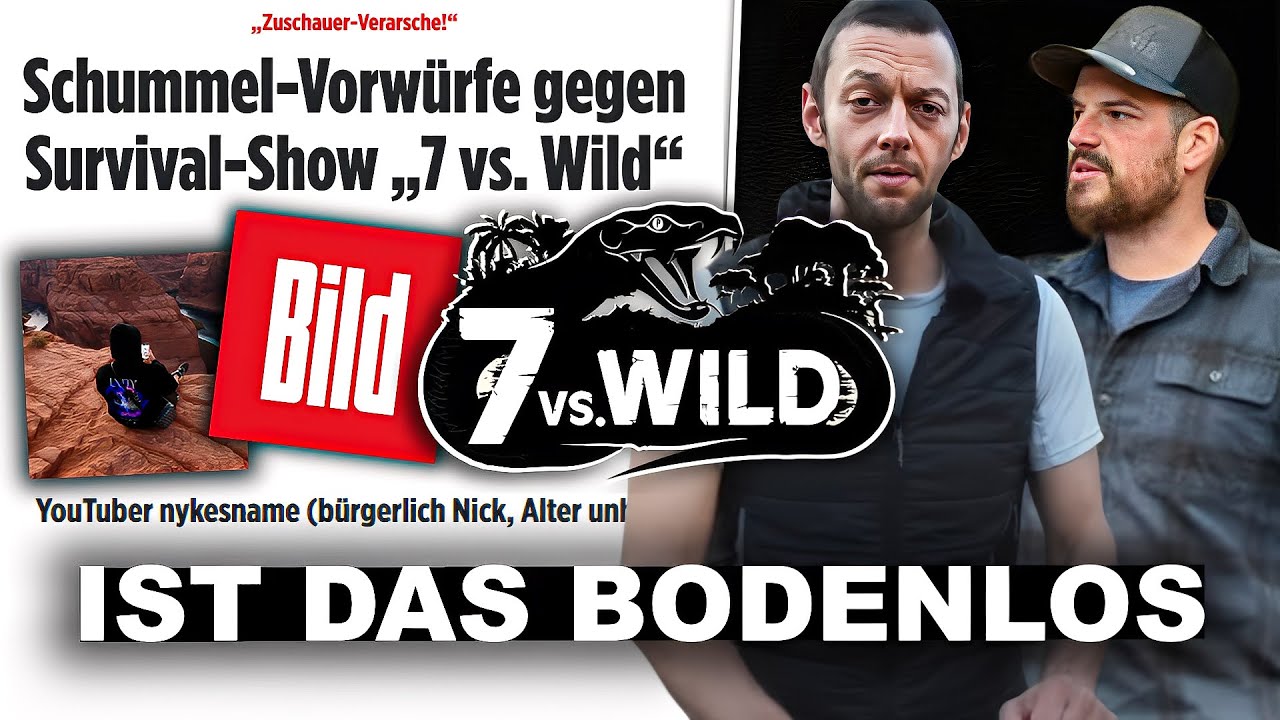 nykesname in der Bildzeitung mit 7 vs. Wild Skandal und neue Widersprüche