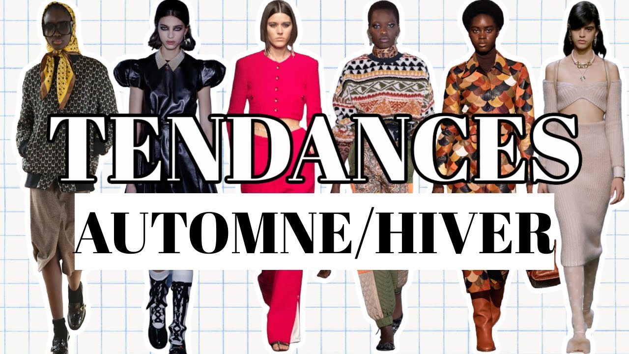 TENDANCES MODE AUTOMNE/HIVER 2021