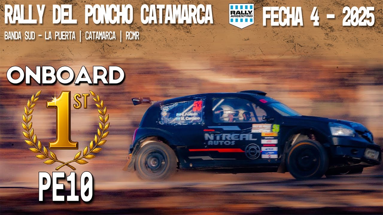 hermoso tramo | Rally de Catamarca 2025 | Pe10 Banda Sud - La Puerta (II)