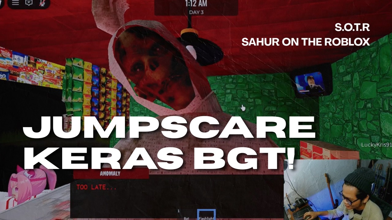 ROBLOX 7 HARI DI WARUNG MADURA | JUMPSCARE KERAS!!!