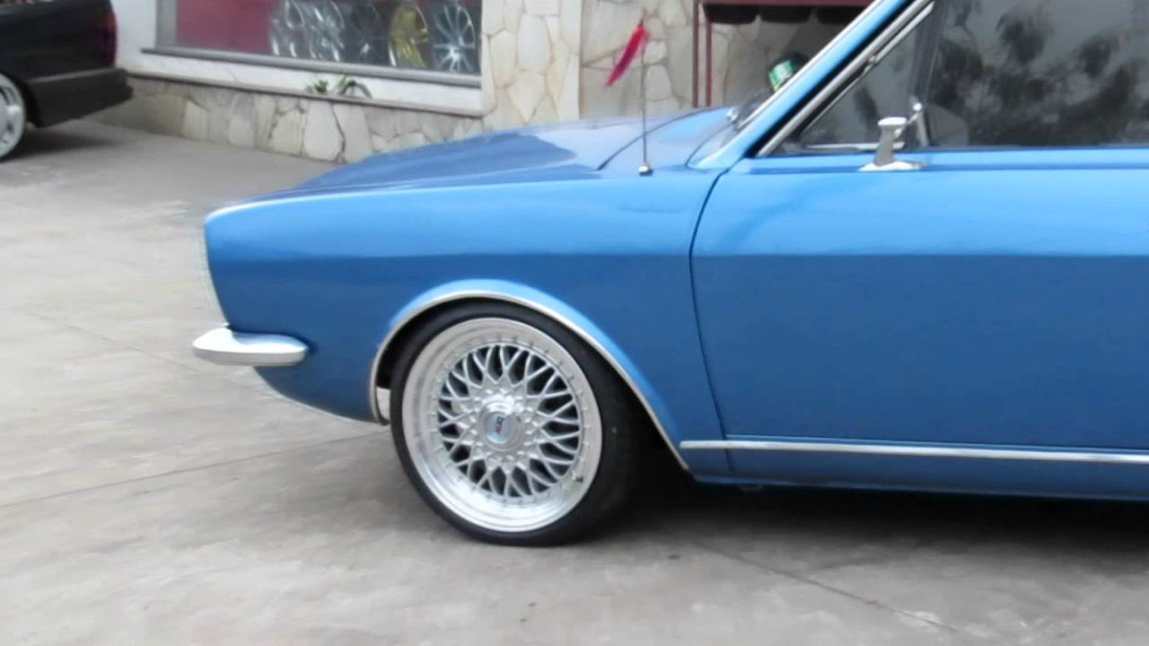 CORCEL REBAIXADO COM RODAS BBS 17 E PNEUS 185/35/17
