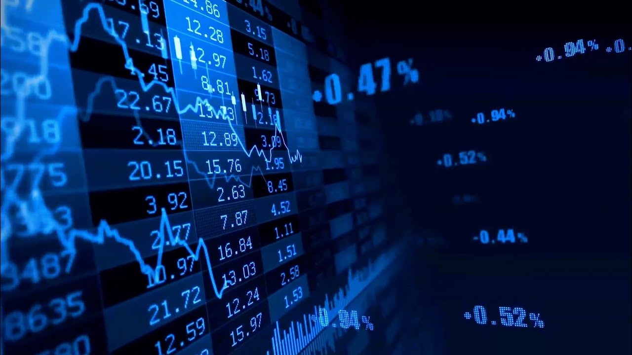The Increase & Decrease Of Stock Market Values 4K FREE STOCK FOOTAGE