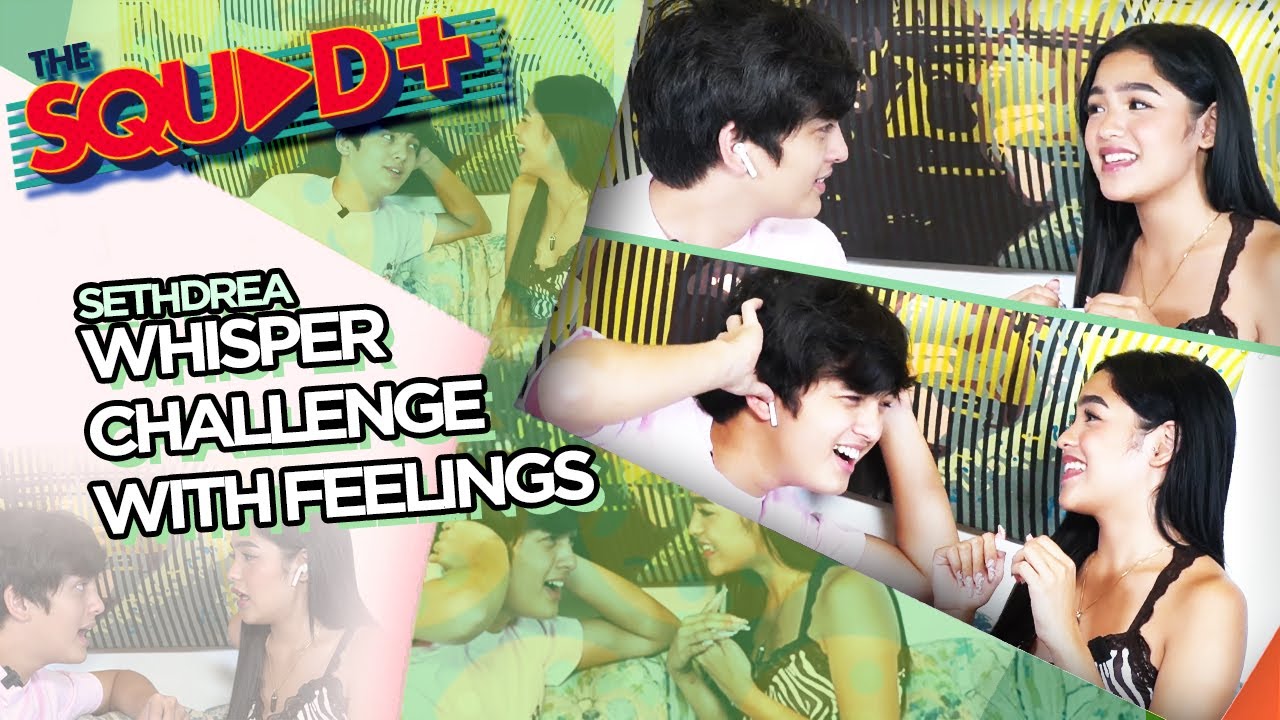 WHISPER CHALLENGE WITH FEELINGS • SETHDREA | The Squad Plus
