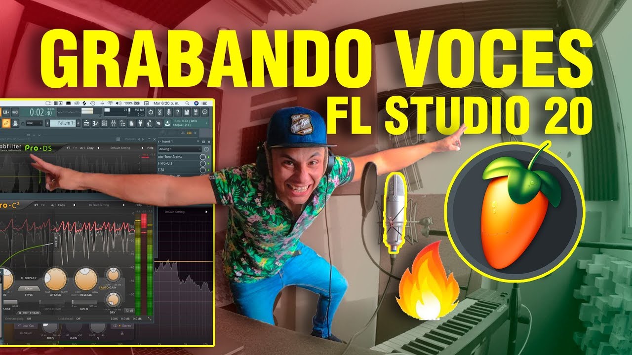 🔥Como GRABAR y Mezclar Voces en fl studio 20 (Desde 0) // Tutorial Principiantes