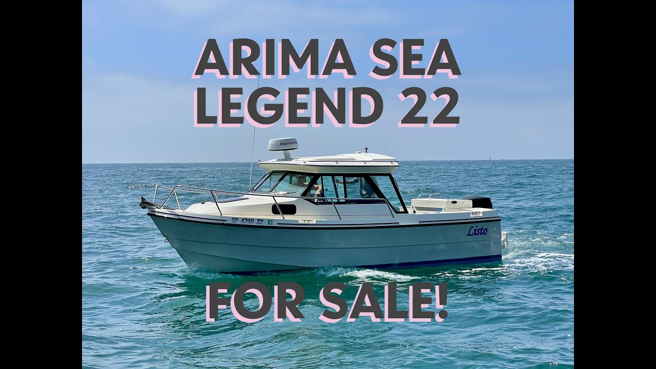 SOLD - For Sale - 1999 Arima Sea Legend 22 - Old Version