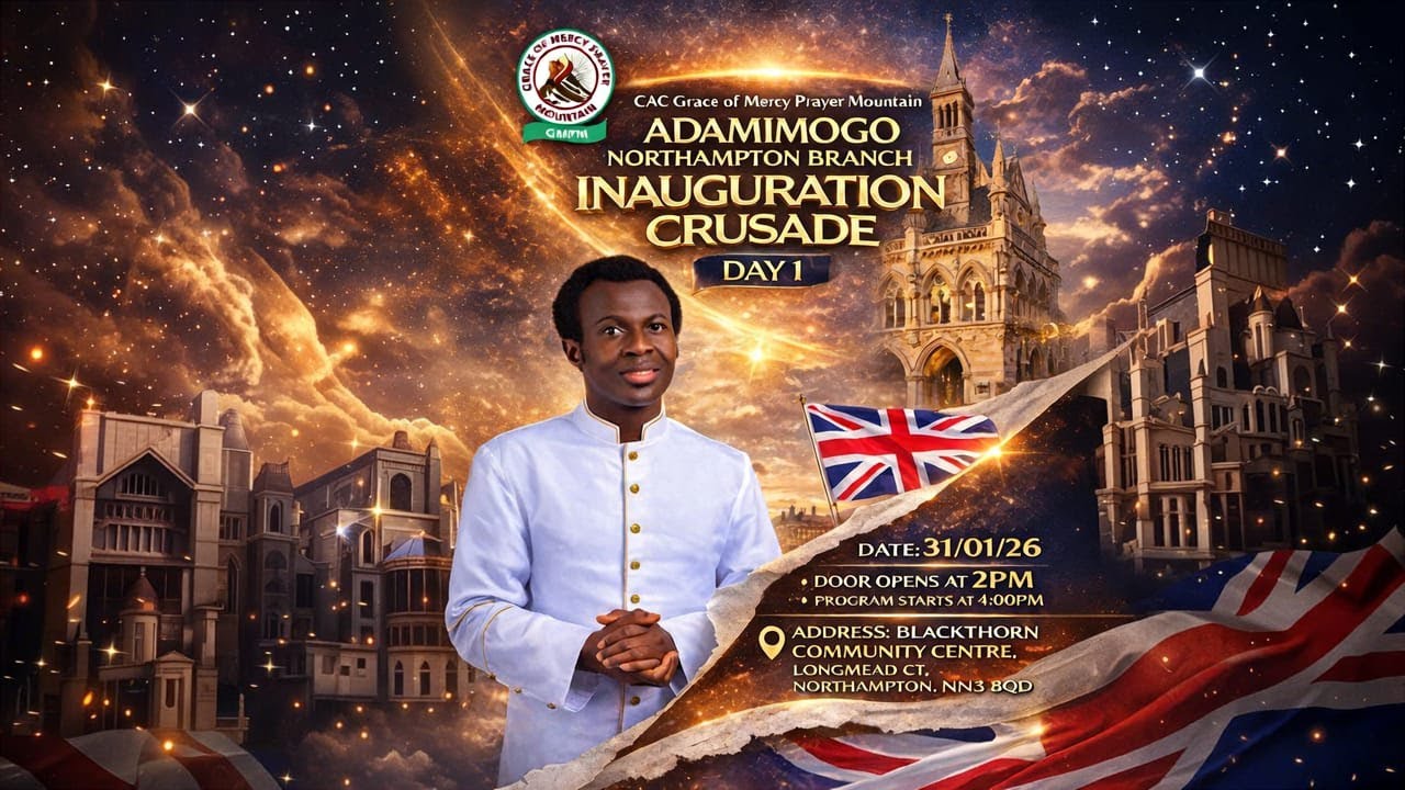 CAC GMPM NORTHAMPTON BRANCH DAY 1 - INAUGURATION CRUSADE || 31ST JAN. 2026