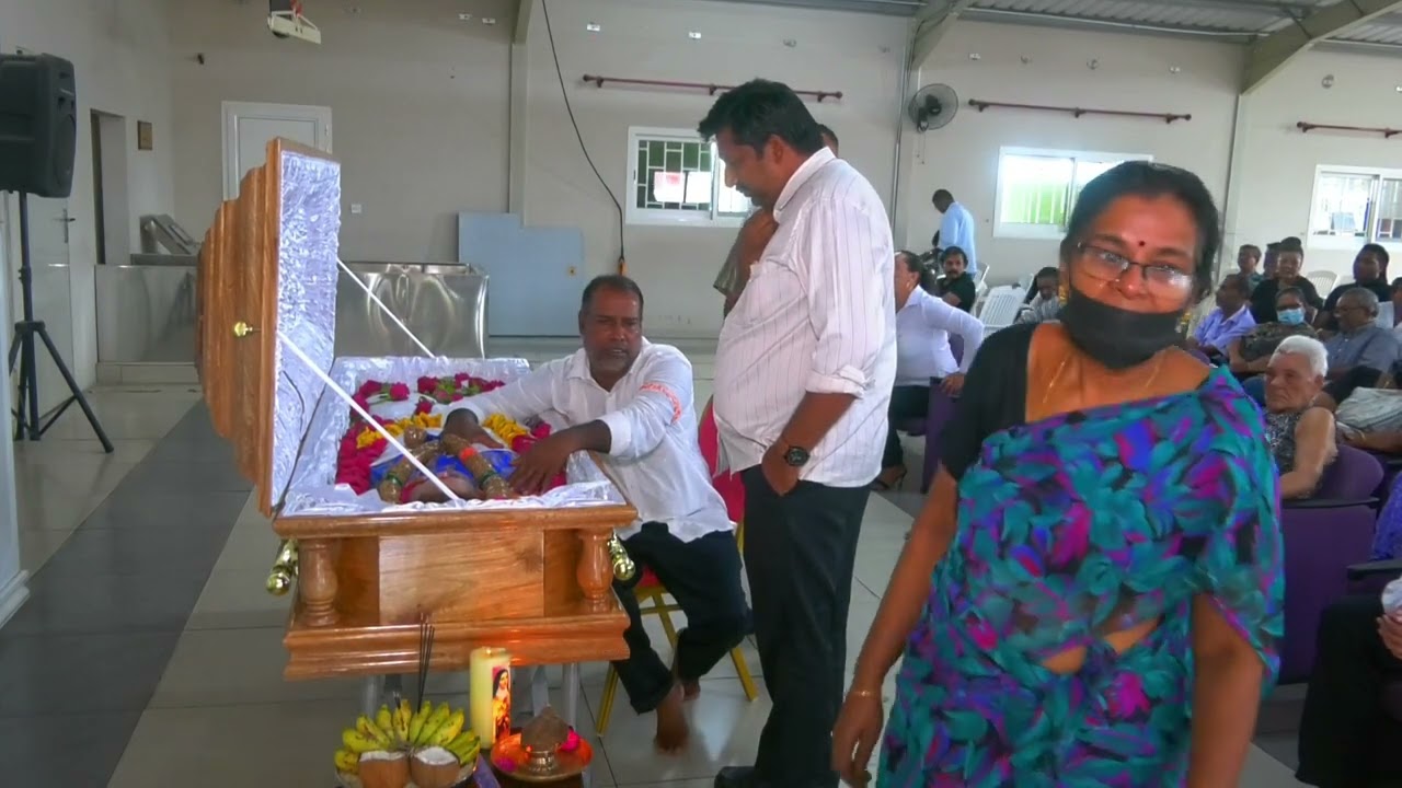Funeral service of Paula Valerie Kallasamy Last Viewing 3rd January 2024