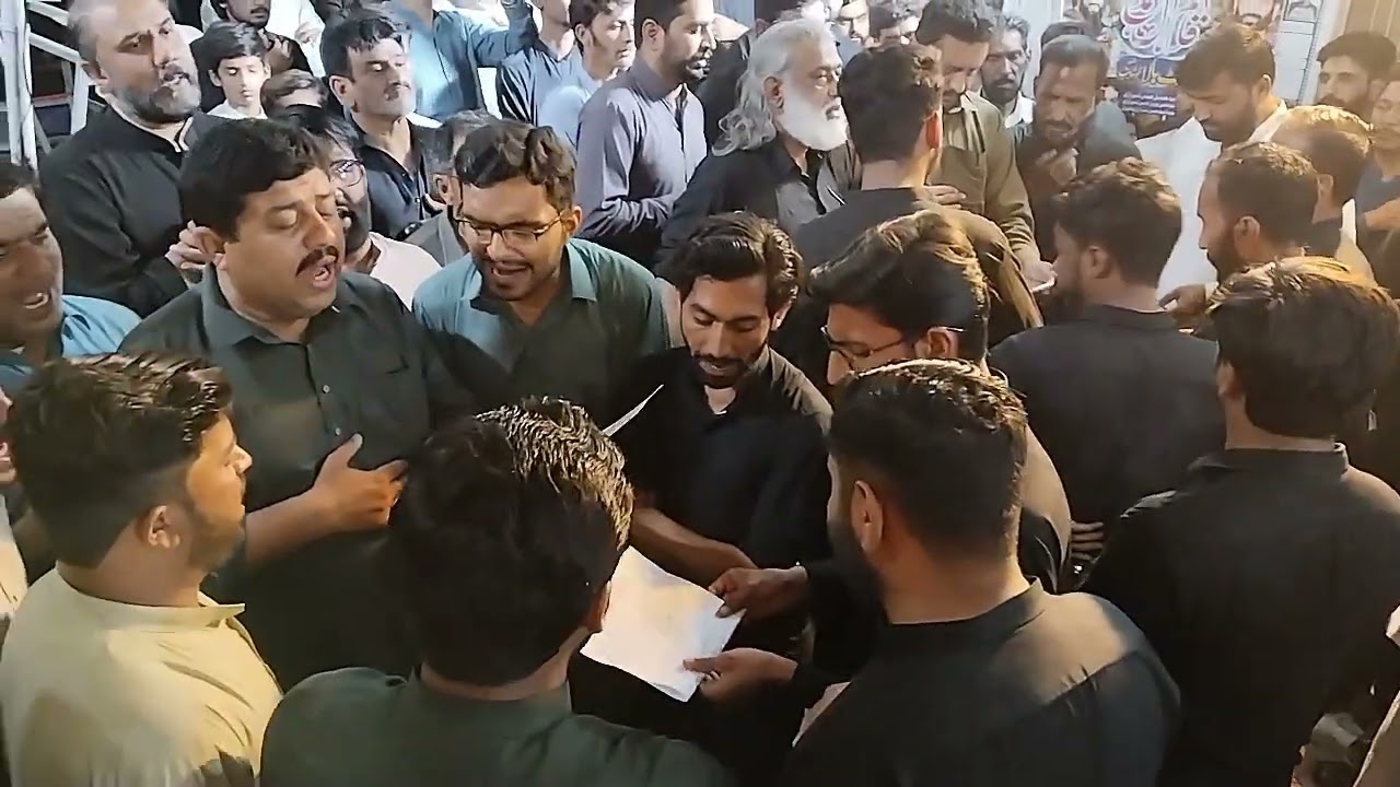 وینڑ۔ گل لا کے غازی نو۔ ماتمی دستہ مجاھد حسین شاہ خوشاب 