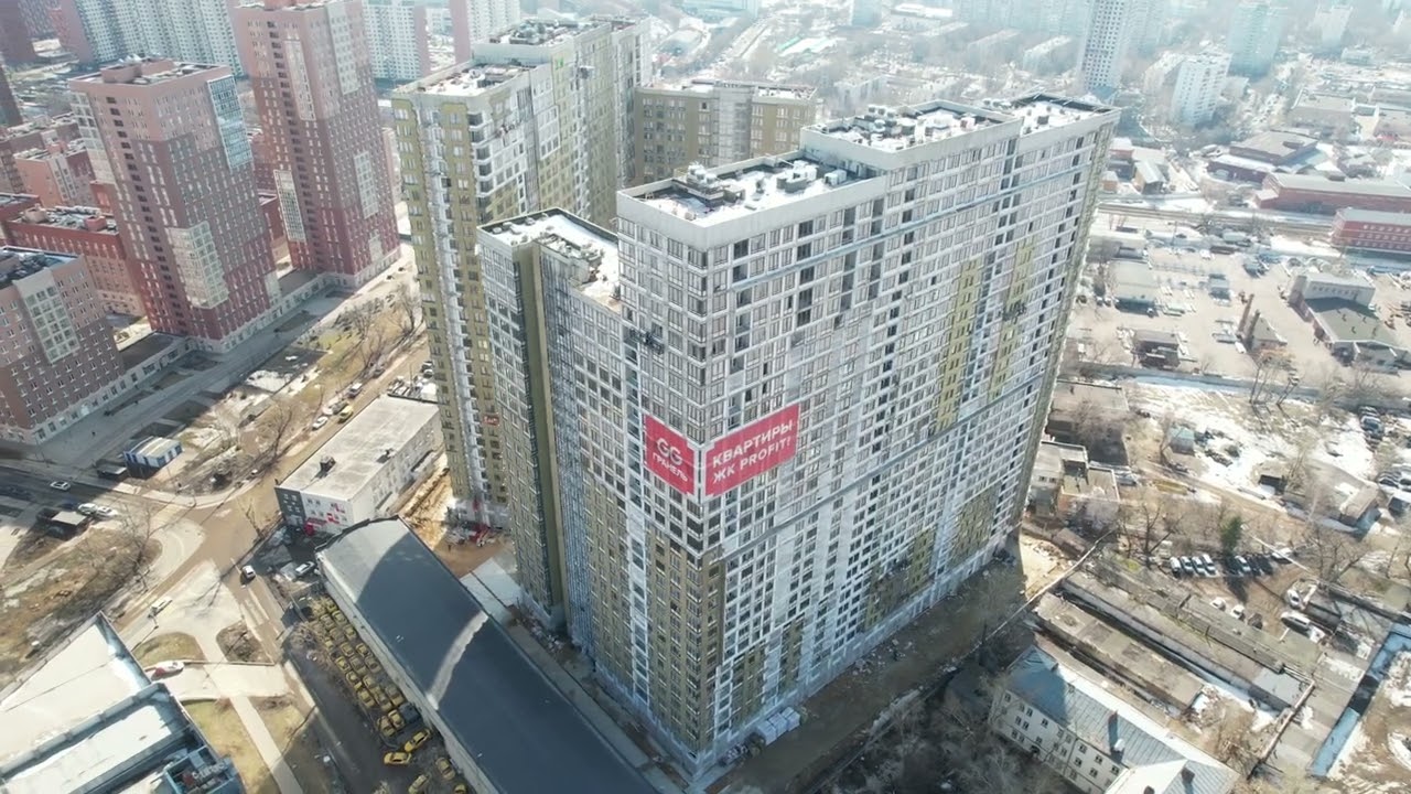 ЖК PROFIT (Профит) &mdash; съёмка с воздуха (март 2023)