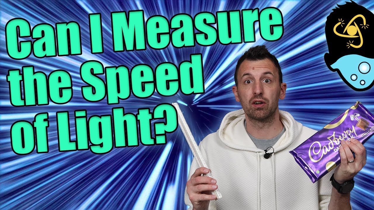 Measuring the Speed of Light With a Ruler and a Chocolate Bar