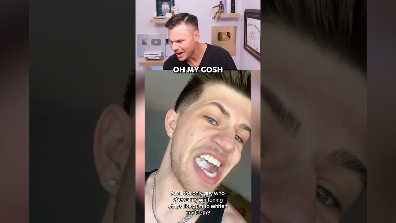 Can You CHEW Teeth Whitening Strips?! 😮🦷