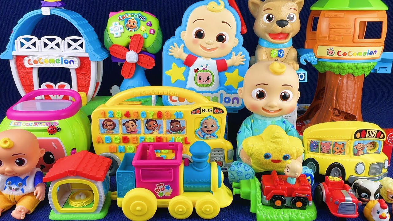 10 Minutes Satisfying with Unboxing Cocomelon Sing Bus& Playground ASMR | Review Toys