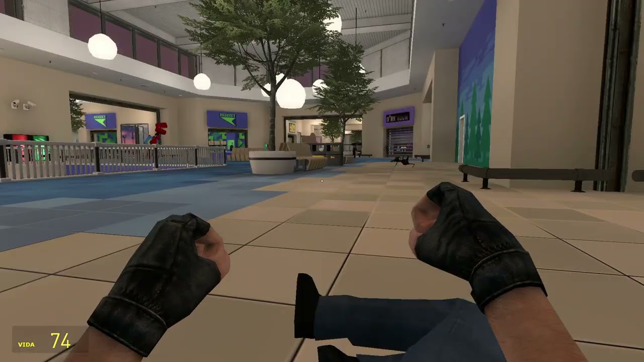 ESTAVA NO SHOPPING E TEVE UM ATACE ZOMBIE