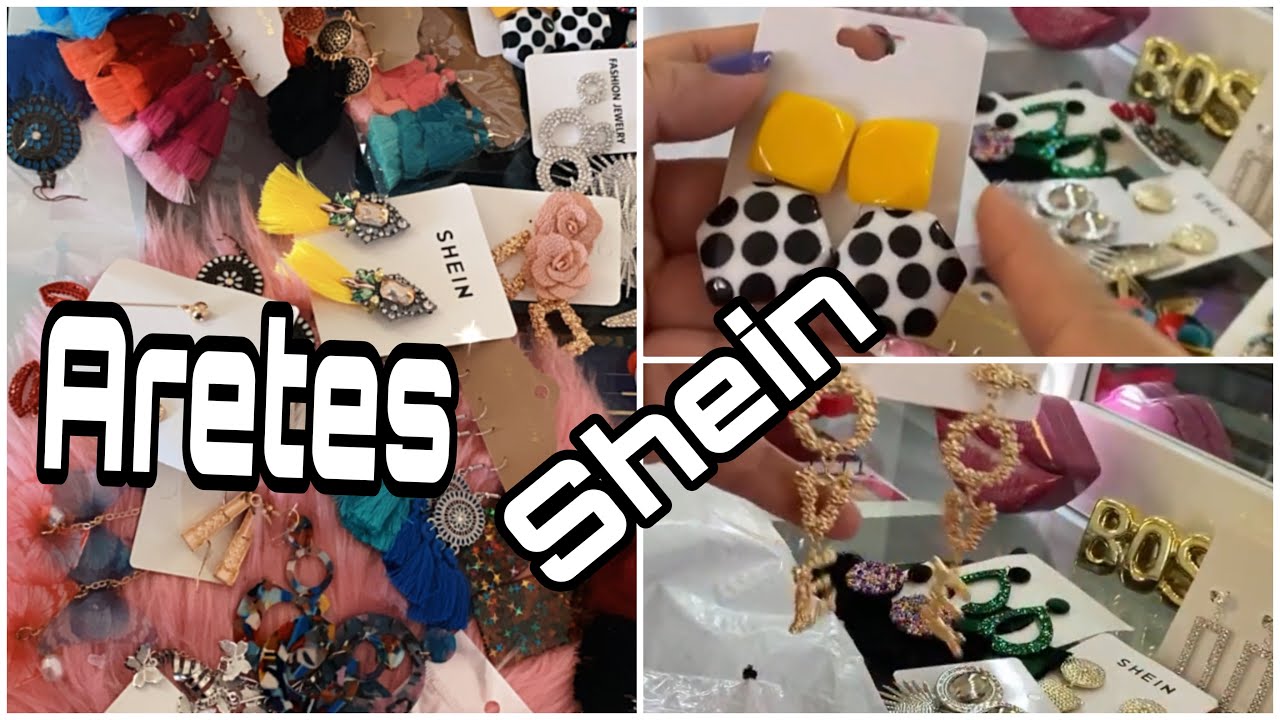 Accesorios/aretes/pendientes de shein 😍😉
