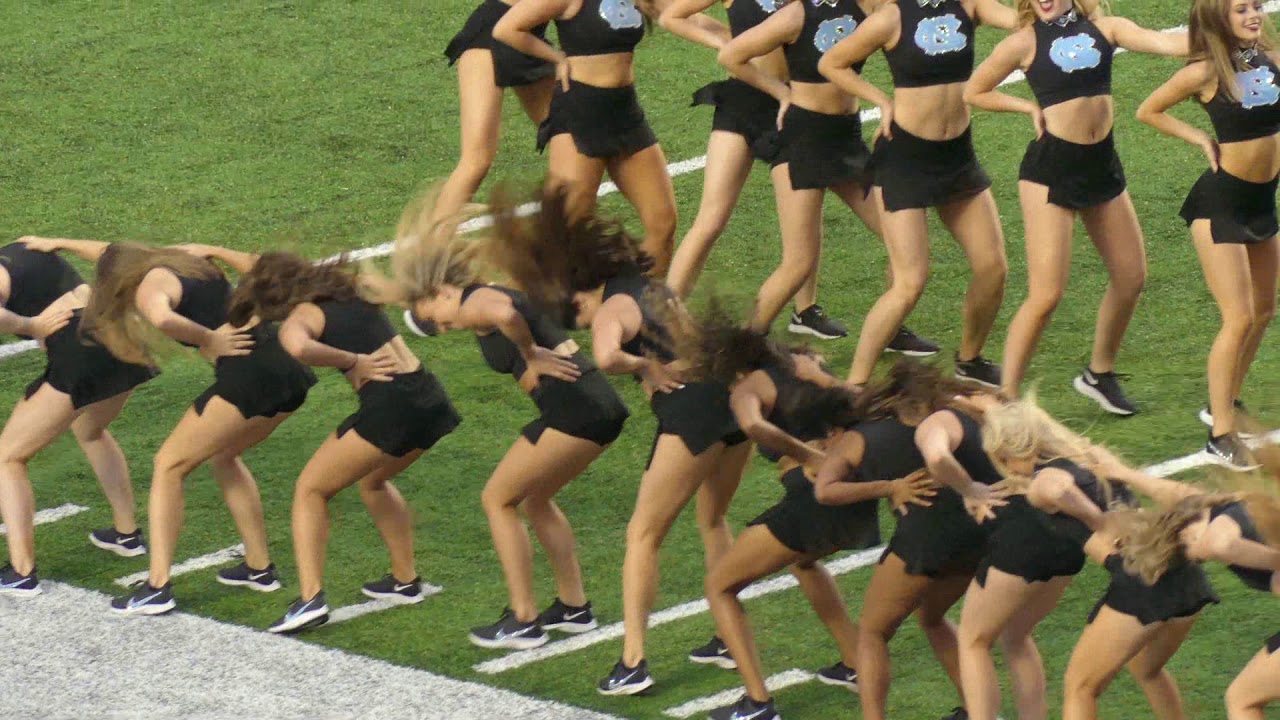 FZ300  and The UNC-CH Dance Team at the game #UNC vs Duke