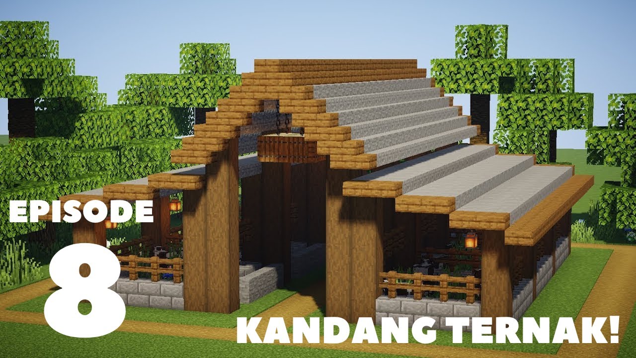 Lanjut Dekorasi Kandang! | Minecraft Java Indonesia | Episode 8