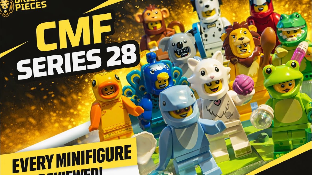 LEGO CMF Series 28 Review – Every Minifigure Ranked & Revealed!