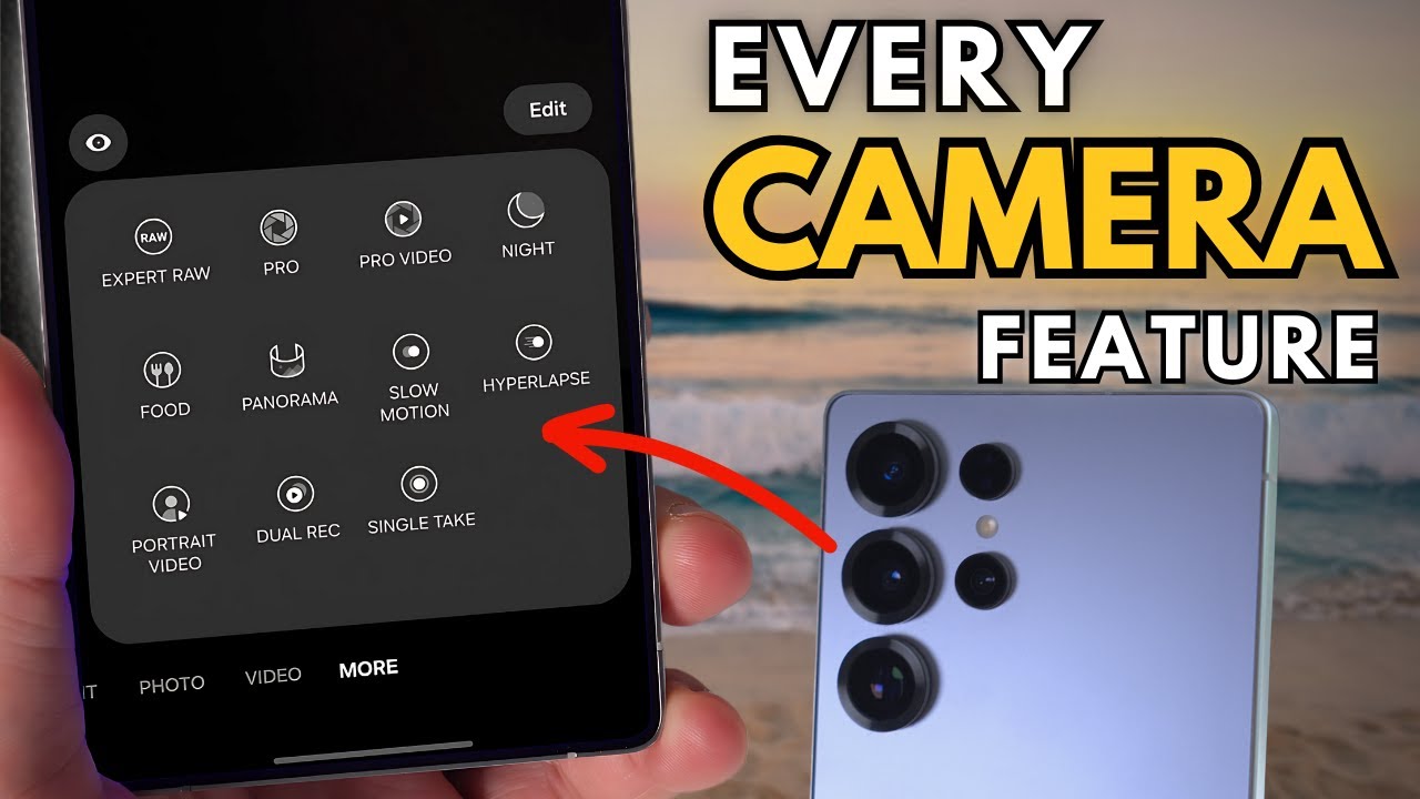HOW TO use EVERY Camera Feature on the Galaxy S25!
