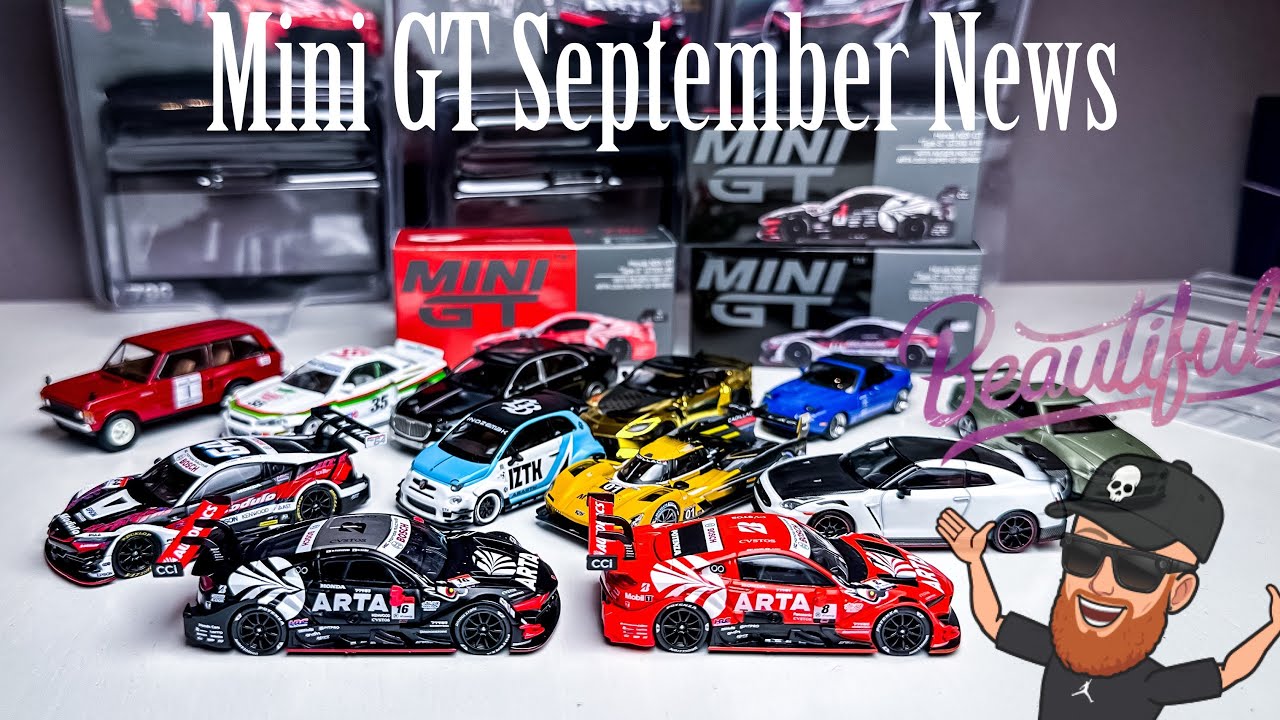 Кузнечик в Big Mini GT: новости сентября — JD Show 42 — Mini GT и Kaido House: распаковка #minigt