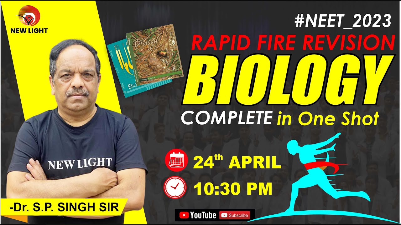 LIVE NEET 2023 | Complete Biology for NEET 🔥 | Complete Biology One Shot for NEET| Dr. S. P. Singh