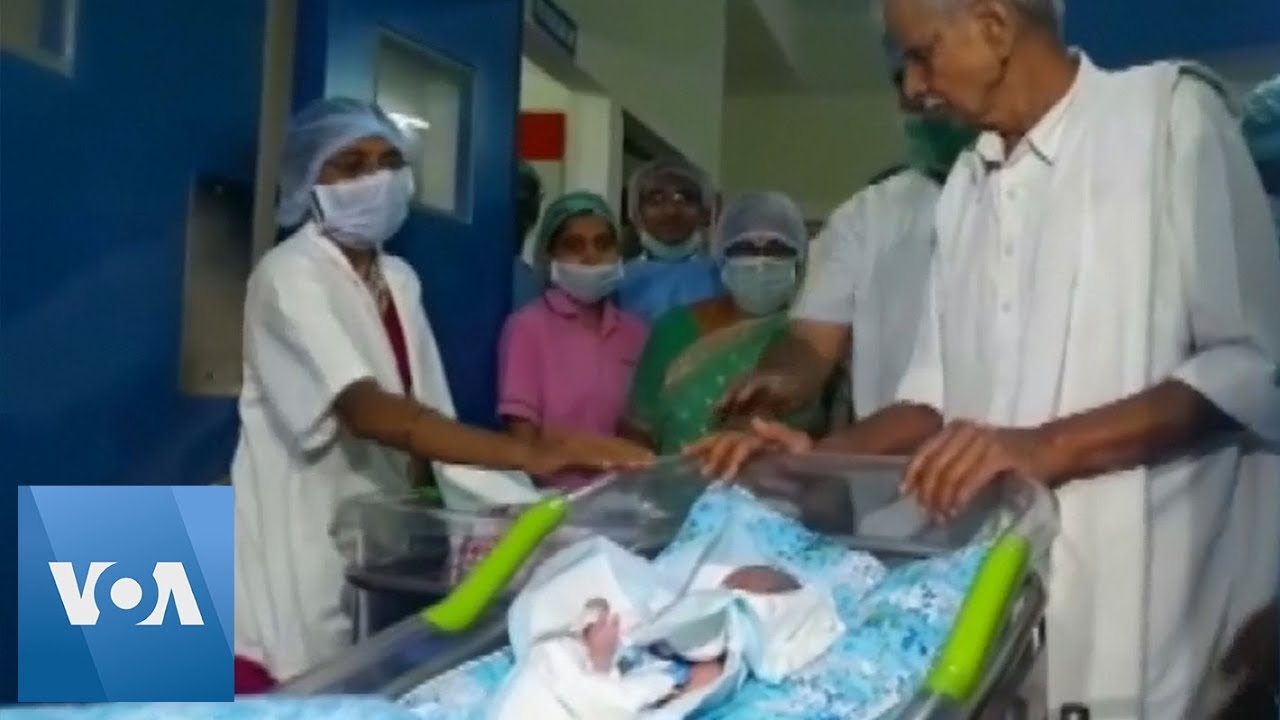 74-Year-Old Woman Gives Birth to Twins in India
