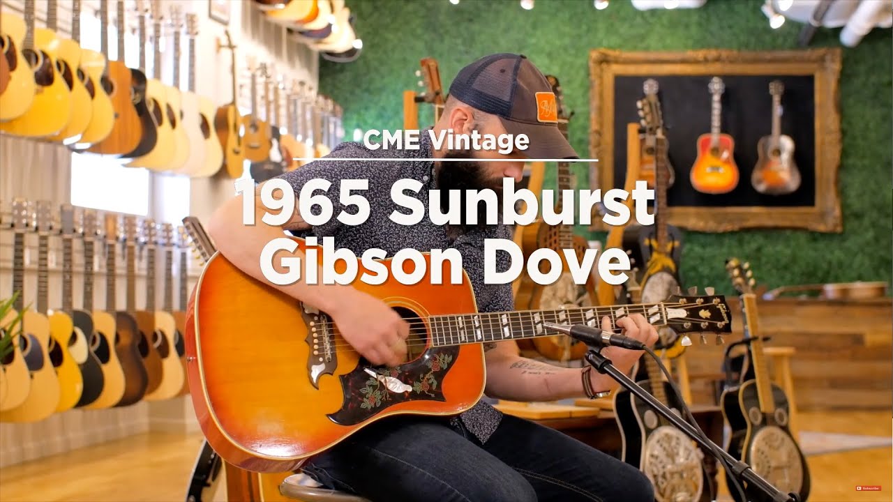 1965 Sunburst Gibson Dove | CME Vintage Demos | Karl Neurauter