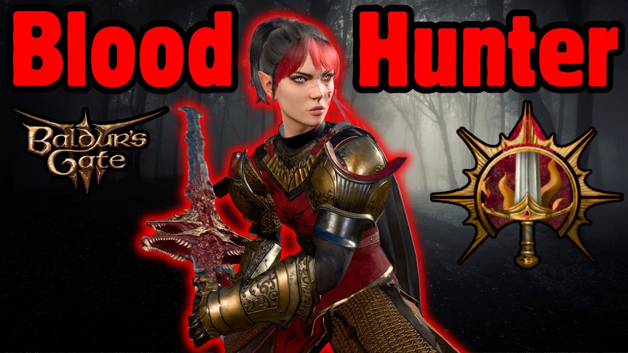 BLOOD HUNTER Class Mod OUT NOW in Baldur's Gate 3