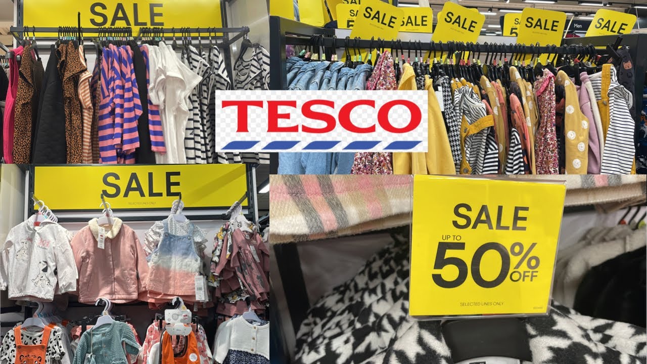 Tesco Big Sale - Tesco F&F Clothing Come Shop With Me |  Big Sale October 2022 / clothes Sale