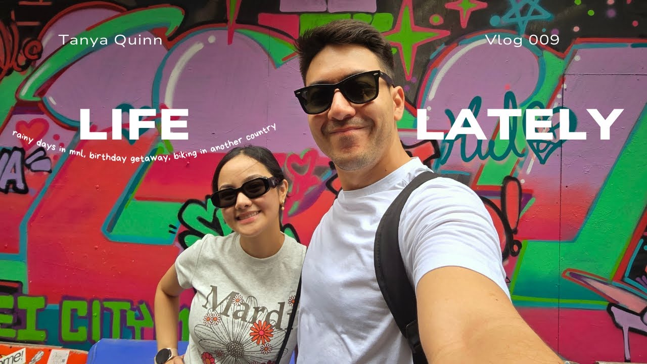 rainy days in mnl, birthday getaway, biking in another country
