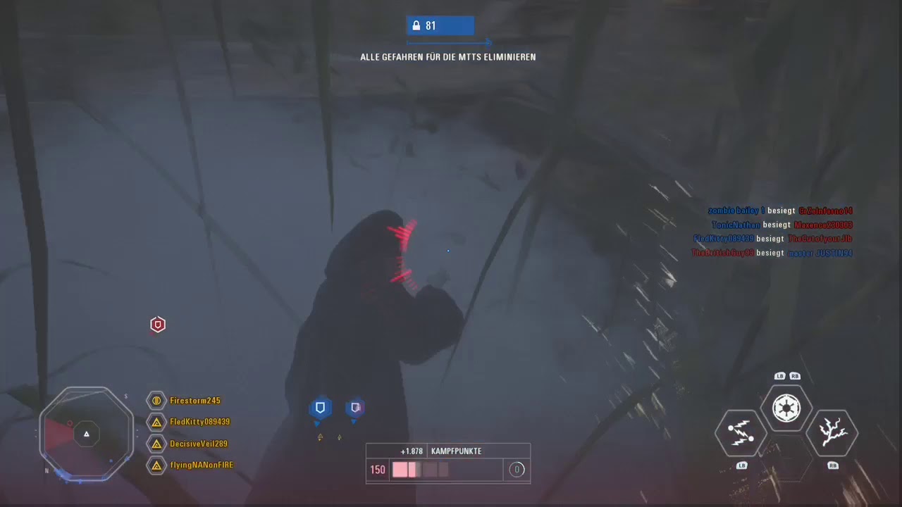 60 Palpatine Killstreak | Kashyyyk | Star Wars Battlefront II
