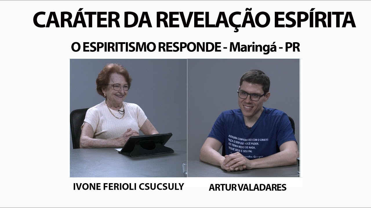 CARÁTER DA REVELAÇÃO ESPÍRITA - ARTUR VALADARES