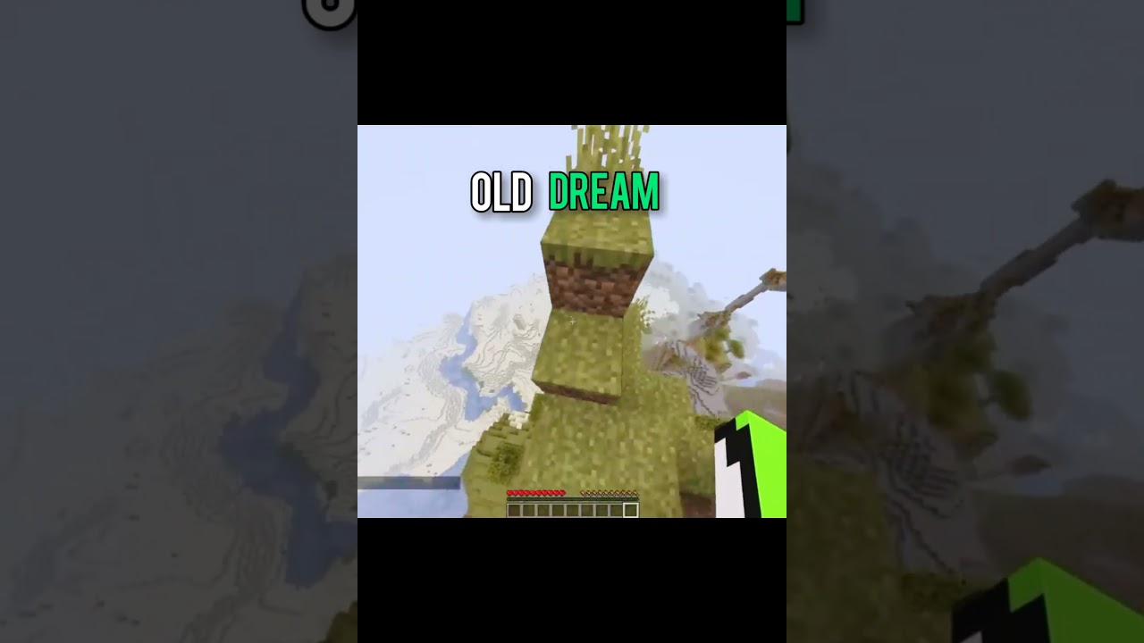 Old Dream 🟢 vs New Dream 🔥Minecraft legend then vs now!