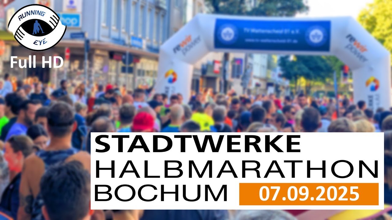 Stadtwerke Halbmarathon am 07.09.2025 in Bochum / FullHD