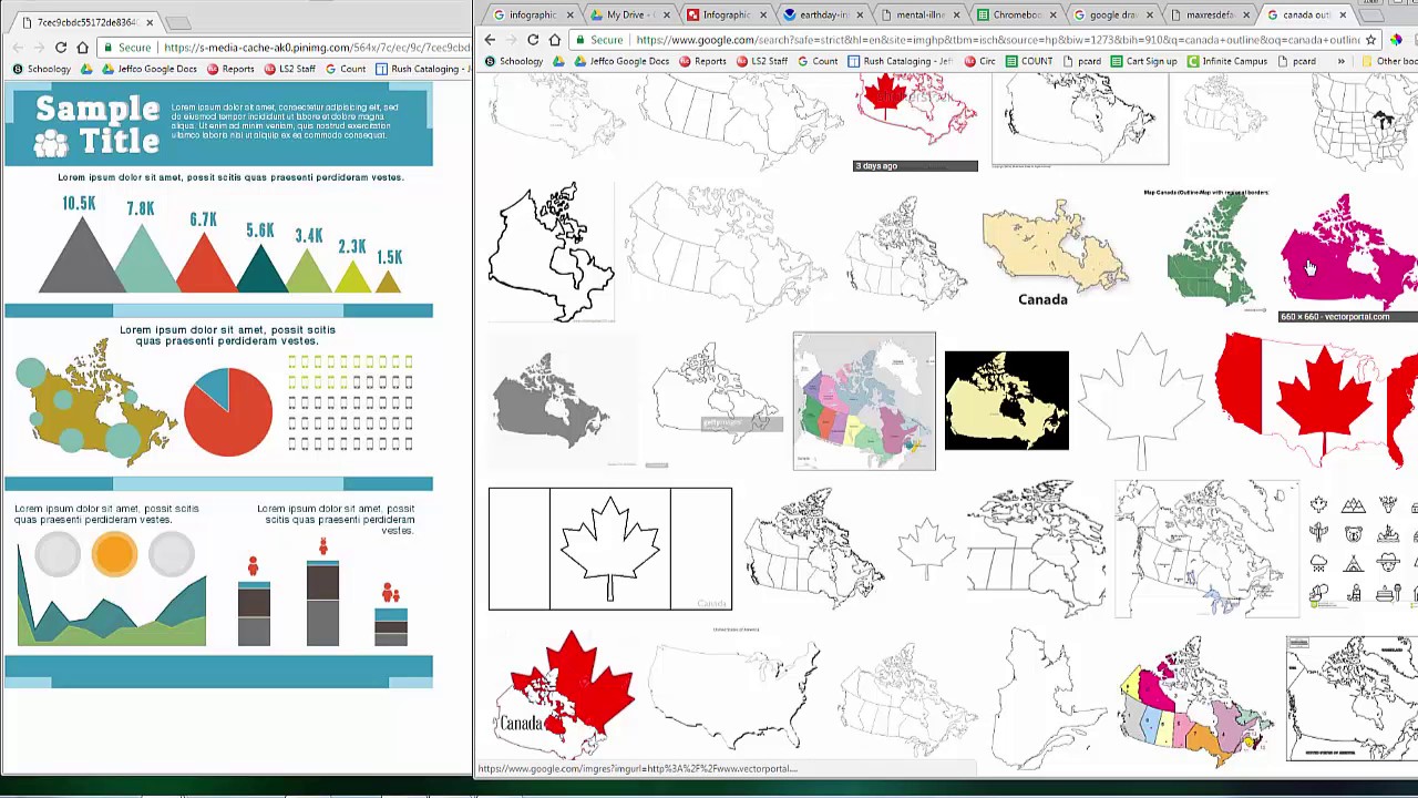 Использование Google Drawings для инфографики